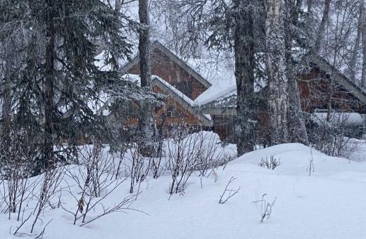 Shulin Lake Resort Lodge in Winter