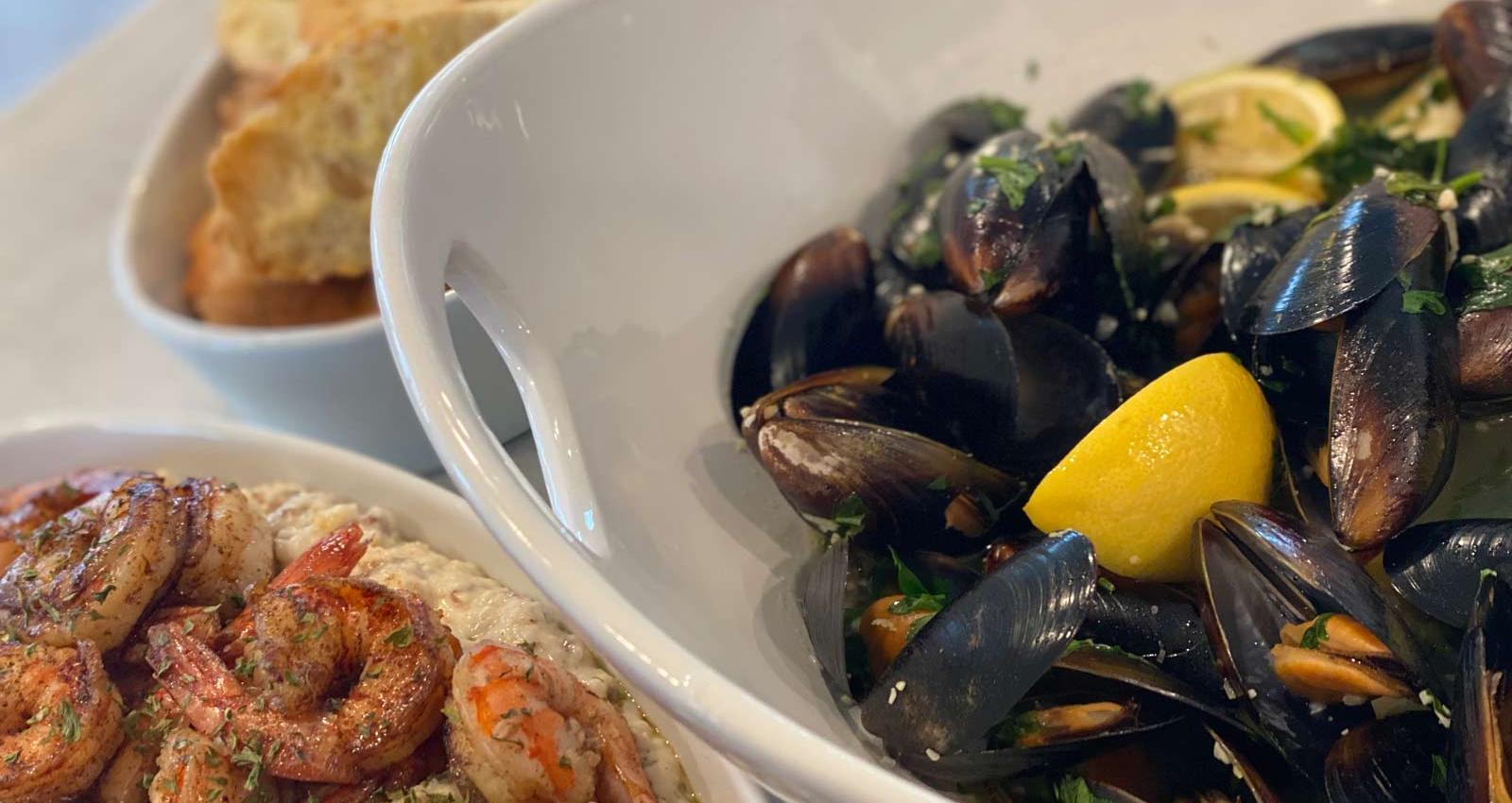Mussels and Shrimp